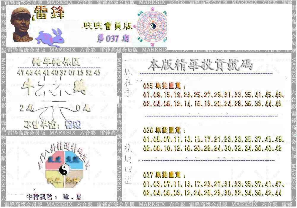 037期雷锋鼠年旺旺版[图]